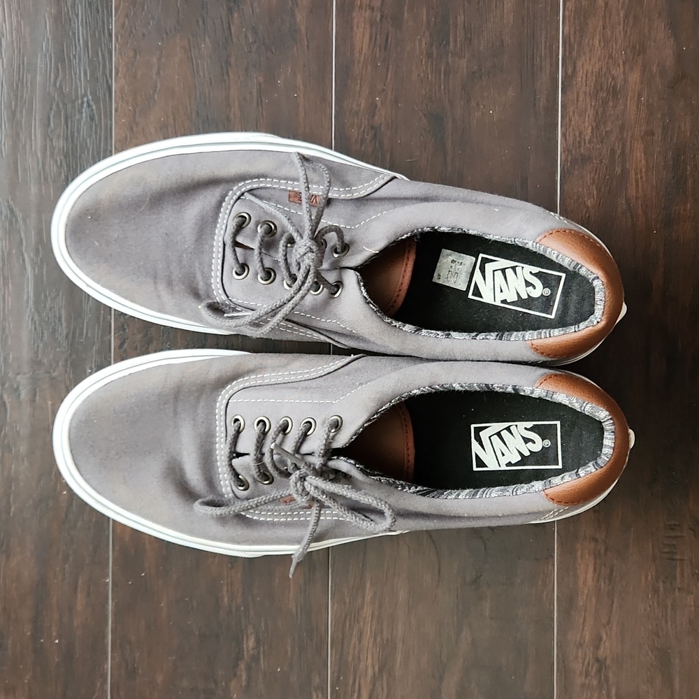 Grey Vans size 12